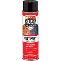 RS Matte Black Rust Paint Aerosol