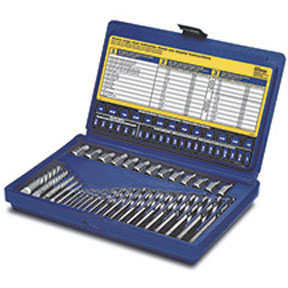 35 Pc. Screw Extractor and Drill Bit Set