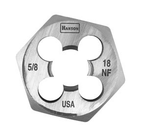 5/8" - 18 NF Hexagon Machine Screw Die, Carded