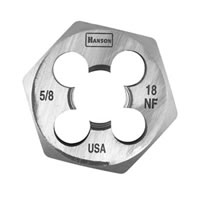 5/8" - 18 NF Hexagon Machine Screw Die, Carded