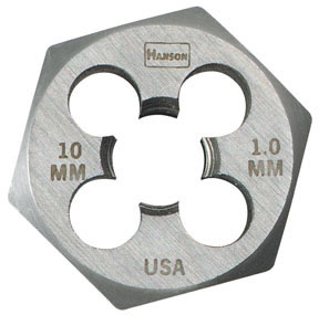 14mm - 1.5 Hexagon Metric Die, Bulk