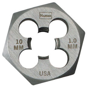 6mm - 1 Hexagon Metric Die