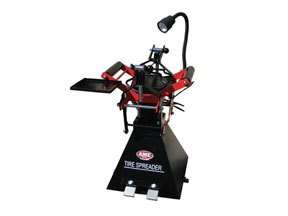 Pneumatic Tire Spreader with Stand