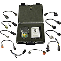 Motorcycle & Powersports Diagnostic Scan Tool Kit w/ 10 most popular OEM-Level Connection Cables