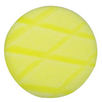 3" Yellow Diamond Cut Foam Pad