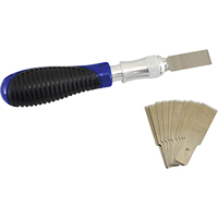 Universal Razor Edged Scraper & 10 Blades