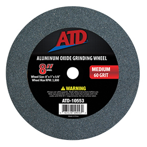 Replacement 8" Medium Grit Grinding Wheel