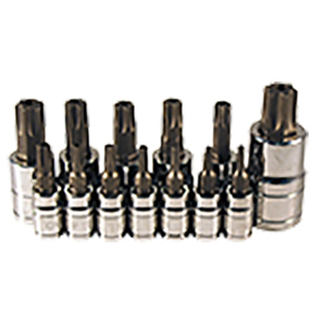 13 Pc. Tamperproof Torx  Bit Socket Set