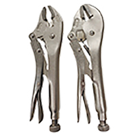 2 Pc. 10" Locking Pliers Set