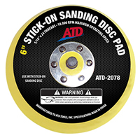 Stick-on Sanding Disc Pad