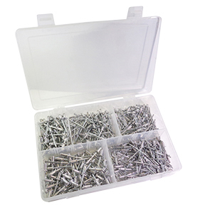 500 Pc. Aluminum Blind Rivet Assortment