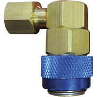 A/C Service Couplers, R134a Low Side 1/4" FL-M x 13mm connection