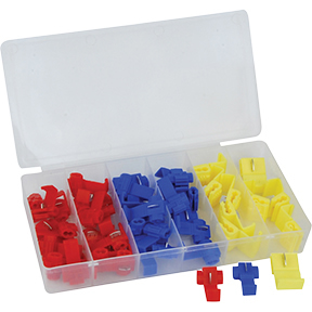 50 Pc. Quick Splice  Wire Tap Assortment