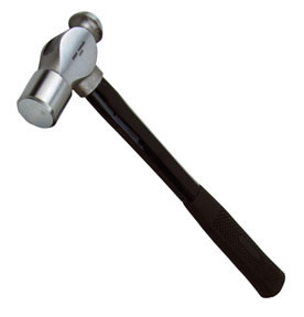 Ball Pein Hammer w/ Fiberglass Handle, 32 oz