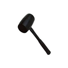 32 oz. Rubber Mallet with Fiberglass Handle