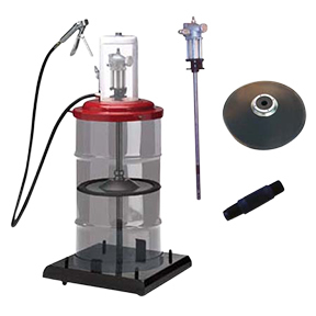Air Operated High Pressure Grease Pump for 120 lbs. Drum