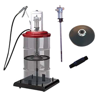 Air Operated High Pressure Grease Pump for 120 lbs. Drum