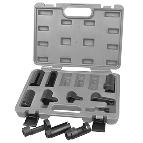 11 Pc Oxygen Sensor & Sending Unit Socket Set