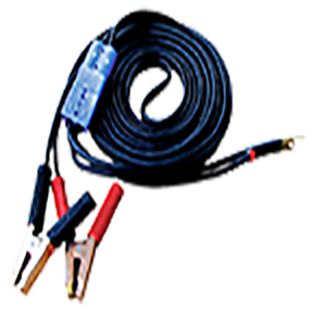 25, 4 Gauge, 600 Amp Plug-In Booster Cables