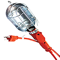 Incandescent Utility Light with 25' Cord