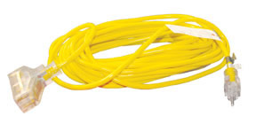 25 3-Wire Power Block Extension Cord