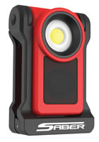 1000 Lumen Rechargeable Clamp Light With Speaker