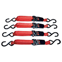 Ratcheting 15 ft. Tie Down Set, 4 pc.