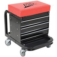 Heavy Duty Toolbox Creeper Seat, 450lb Capacity