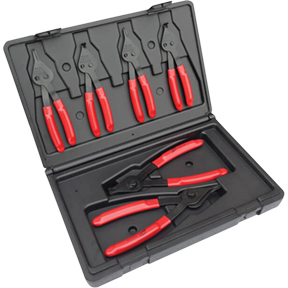 6 Pc. Combination Internal/External Snap Ring Pliers Set